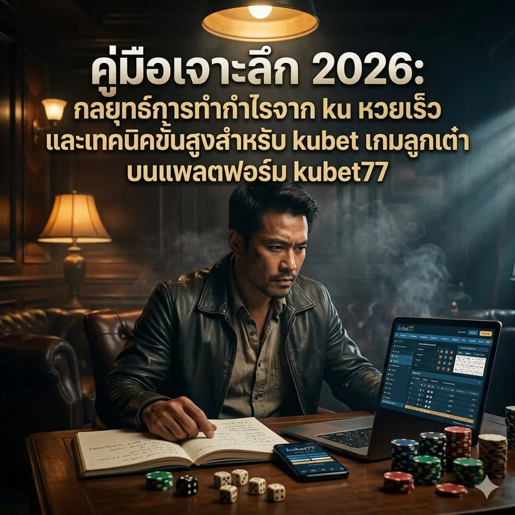 คู่มือเจาะลึก 2026: กลยุทธ์การทำกำไรจาก ku หวย เร็ว และเทคนิคขั้นสูงสำหรับ kubet เกมลูกเต๋า บนแพลตฟอร์ม kubet77