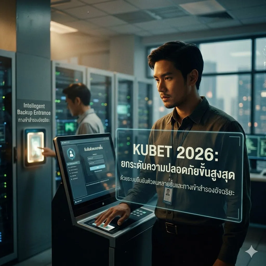 KUBET 2026: ยกระดับความปลอดภัยขั้นสูงสุดด้วยระบบยืนยันตัวตนหลายชั้นและทางเข้าสำรองอัจฉริยะ