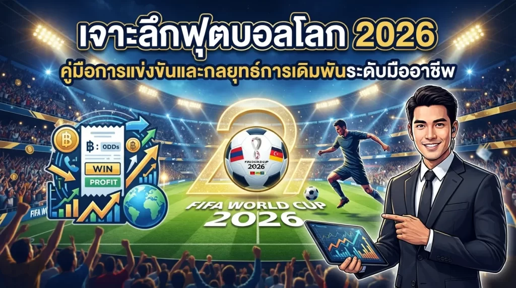 เจาะลึกฟุตบอลโลก 2026: คู่มือการแข่งขันและกลยุทธ์การเดิมพันระดับมืออาชีพ