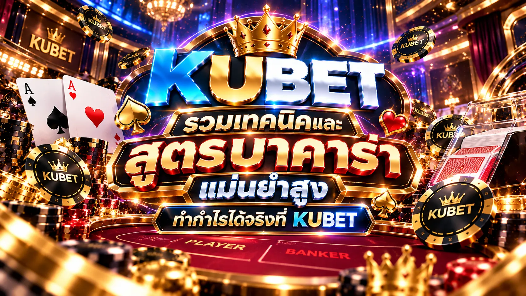 รวมเทคนิคและ สูตร บา ค่า ร่า แม่นยำสูง ทำกำไรได้จริงที่ KUBET